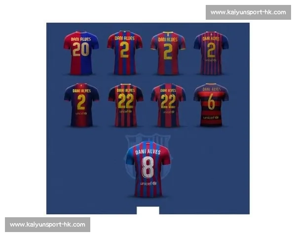 巴萨下赛季二客球衣谍照曝光：橙蓝风暴诠释复古与革新